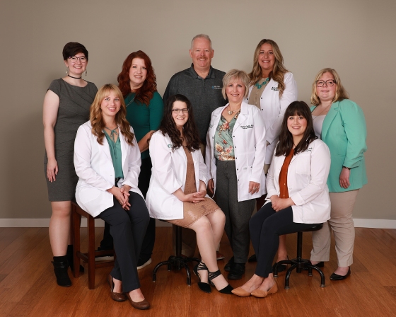 The Allied Hearing team, shown in a group photo